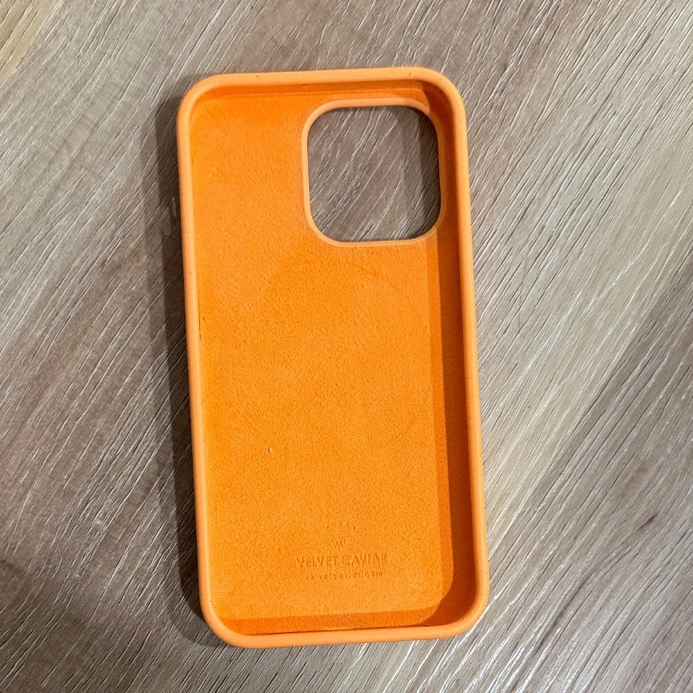 Velvet Caviar Pumpkin Spice Orange iPhone 13 Pro Case